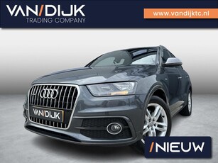 Audi Q3 2.0 TFSI Quattro Pro Line S ✓S-Line Daytonagrijs ✓Navigatie ✓Half Leder ✓Sportstoelen ✓Climate ✓Cruise ✓Parkeersensoren ✓Lichtmetaal 18