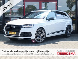 Audi Q7 50 TDI quattro Pro Line S 7p Navi/Clima/Matrix/Nachtzicht/360CAM/7-Persoons/Luchtvering/Panodak/Head-Up!