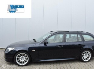 BMW 545i Touring M-Sport 2005 Carbonschwarz HUD Pano BTW-auto! Zeer mooi!