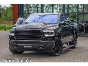 Dodge Ram 1500 BOM VOL | HUD | 360 CAMERA | PANODAK | ADAPTIVE CRUISE | OPENUITLAAT | LANE ASSIST | 5.7 V8 HEMI 402 | DC | DUBBELE CABINE | 5 PERSOONS | GRIJSKENTEKEN | LARAMIE NIGHT SPORT PICK UP | EERSTE EIGENAAR |