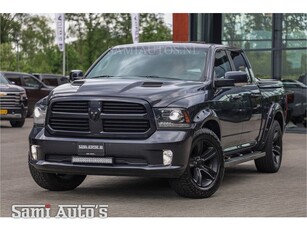 Dodge Ram 1500 WIDE BODY | SPORT | HEMI V8 5.7 401PK | DUBBELE CABINE | 3500KG TREKVERMOGEN | CREW CAB | GRIJS KENTEKEN | DC | 5 PERSOONS | LAGE BIJTELLING |