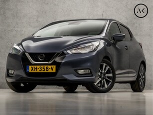 Nissan Micra 0.9 IG-T N-Connecta (NAVIGATIE, CAMERA, GETINT GLAS, XENON KOPLAMPEN, SPORTSTOELEN, PARKEERSENSOREN, BLUETOOTH, LM VELGEN, NIEUWSTAAT)