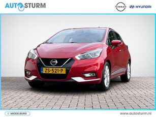 Nissan Micra 1.0 IG-T N-Connecta Connect Pack | Navigatie | Camera | Apple Carplay | Elek. Ramen V+A | Cruise Control | Airco | Rijklaarprijs!