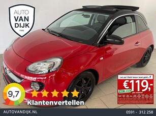 Opel ADAM 1.4 AUTOMAAT CABRIO AIRCO CRUISE BLUETOOTH STUURVERW STOELVERW ELEK RAMEN CENT VERG VELGEN NIEUWSTAAT