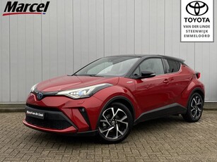 Toyota C-HR 1.8 Hybrid Bi-Tone Dodehoek Detectie Carplay PDC Stoel Stuur Ruit Verwarming