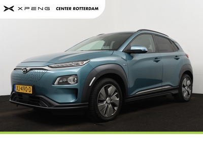 HYUNDAI KONA EV Premium 64 kWh | €2.000,- subsidie mogelijk | Lederen bekleding | Elektr. stoelen | Navigatie