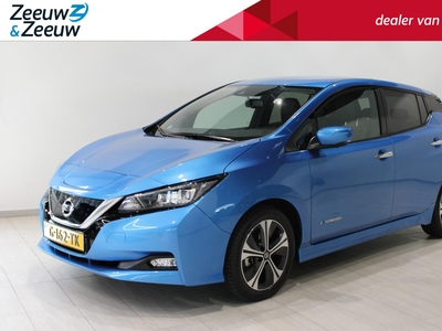 NISSAN LEAF Tekna 40 kWh | AUTOMAAT | NAVI | PRO-PILOT | BOSE AUDIO | STOEL & STUURVERWARMING | LEER | LICHT & REGEN SENSOR |