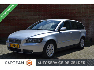 Volvo V50 2.4i Summum | 170PK | Parkeersensoren | Airco | Cruise | Leer |Verkocht