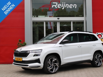 SKODA KAROQ 1.5 TSI 150PK AUTOMAAT SPORTLINE BUSINESS | STOEL/STUUR VERW. | ADAPTIVE CRUISE | LED KOPLAMPEN | SPORT STOELEN | DAB+ | DRAADLOZE APPLE CARPLAY/ANDROID AUTO | 19