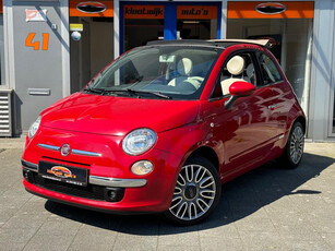 Fiat 500 C 1.2 Red Popstar Cabrio Airco LM Carpass Bj.2015