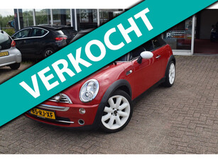 Mini Mini Cabrio 1.6 Cooper Chili | HALF LEDEREN STOELEN | AIRCO | CRUISE CONTROL | ELEKTRISCHE RAMEN | PARROT