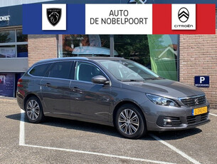 PEUGEOT 308 Sw Blue L.ALLURE 1.2 PureTech-130pk Navigatie | Achteruitrijcamera | Cruise & Climate control | KEYLESS | Parkeerhulp | Bluetooth | LM-velgen