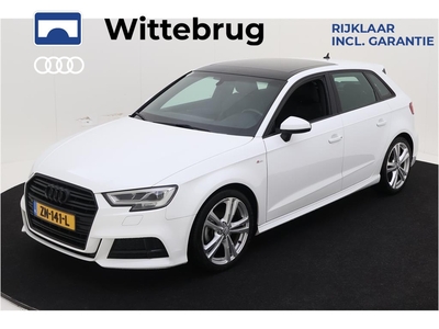 AUDI A3 Sportback 30 TFSI Sport S Line Edition S-Tronic Automaat Panoramadak / 18