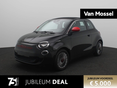 FIAT 500 500e RED 24 kWh || VAN MOSSEL VOORRAADVOORDEEL ||