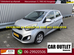 Kia Picanto 1.0 CVVT 5-Drs, AUX/USB aansluiting & Nieuwe APK – Inruil Mogelijk –