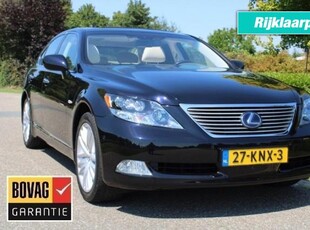 Lexus Ls 600h 445pk Automaat AWD President ECC/LED/Navi/Camera