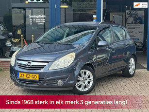 Opel Corsa 1.2-16V Enjoy 80PK 5 deurs! Airco l Cruise l MTF-stuur l LM velgen l Elek pakket! NL AUTO NAP l Nette auto!