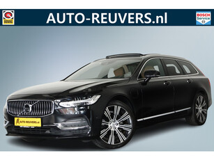 Volvo V90 2.0 T8 AWD Inscription / Panorama dak / Keyless / Bowers&Wilkins / Luchtvering / Leder / Pilot Assist / Carplay / DAB