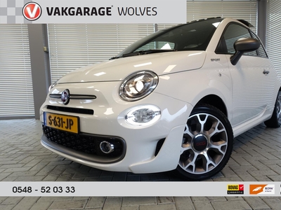 FIAT 500 Sport 1.0 Hybrid | Navigatie | Schuif- / kanteldak | Lichtmetalen velgen |