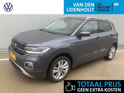 VOLKSWAGEN T-CROSS 1.0 TSI 110pk Style Navi | PDC | Camera | Clima | Keyless | LED | Digital cockpit | Chromen dakrails | Donker glas