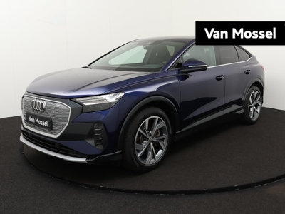 AUDI Q4 Sportback e-tron 40 Advanced edition 77 kWh 204 PK | Demo | Navigatie | Camera | Parkeersensoren | Stoelverwarming | Dodehoek sensor | Adaptive cruise control 3-Zone Climate Control | LED |