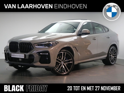 BMW X6 xDrive40i High Executive M Sport Automaat / Panoramadak / Trekhaak / Active Steering / Adaptief M Onderstel / Laserlight / Parking Assistant Plus / Stoelventilatie / Driving Assistant Professional