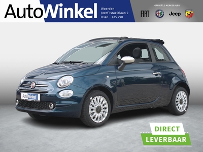 FIAT 500 500C Hybrid | Uit voorraad leverbaar | Clima | Cruise | Apple Carplay