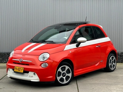 Fiat 500 E 24kwh, €2000,- subsidie, Panoramadak, Navigatie