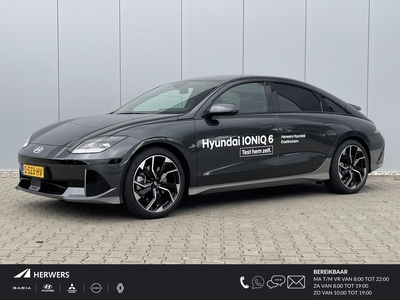 HYUNDAI IONIQ 6 Connect 77 kWh / Adaptieve cruise control / Apple Carplay & Android Auto / Elektrische verstelbare stoel / Camera / WLTP 614 km /