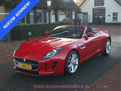 Jaguar F-Type 3.0 V6 Convertible SPORTLEER / NAVIGATIE