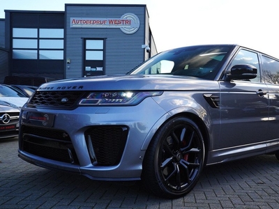 Land Rover Range Rover Sport 5.0 V8 SC SVR | Panorama | HuD | Meridian | 576 PK | Luxe Leder | Incl. BTW | 22 inch | 1e eigenaar |