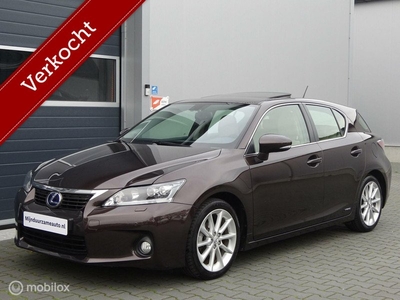 Lexus CT 200h Luxury, Levinson, Dakje , Dealer, Leder, Vol !