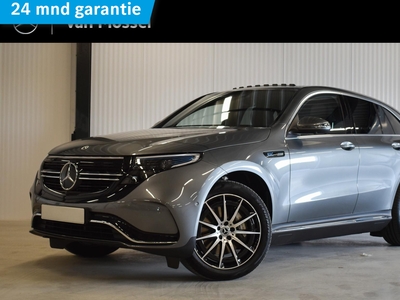 MERCEDES EQC 400 4MATIC AMG Line 80 kWh / Panaroma-schuifdak / Keyless-Go / Stoelverwarming / 360Graden-Camera / Memory-Stoelen /