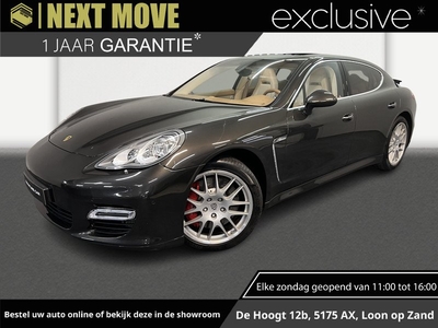 Porsche Panamera 4.8 Turbo✅Panoramadak✅PDK✅1e Eigenaar✅Achteruitrijcamera✅Stoelventilatie✅Stoelverwarming✅Luchtvering✅BOSE✅Open Dak✅