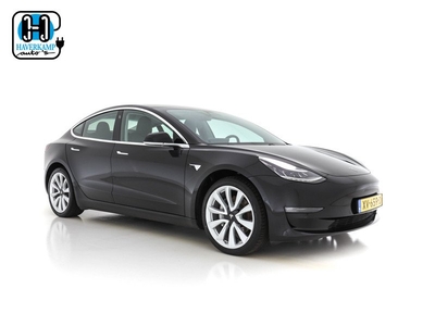 Tesla Model 3 Long Range 75 kWh AWD (INCL-BTW) *PANO | AUTO-PILOT | FULL-LED | VOLLEDER | NAVI-FULLMAP | KEYLESS | CRUISE | SURROUND-VIEW | APP-CONNECT | COMFORT-SEATS | 19