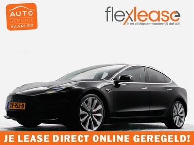 Tesla Model 3 Performance S Dual Motor Aut- Panoramadak, Autopilot, Comfort Leder, Carbon Parts