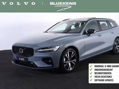 VOLVO V60 B4 Plus Dark - Panorama/schuifdak - IntelliSafe Assist - Harman/Kardon audio - 360° Camera - Adaptieve LED koplampen - Verwarmde voorstoelen, stuur & achterbank - Parkeersensoren voor & achter - Elektr. bedienb. voorstoelen met geheugen - Draadloze tel...