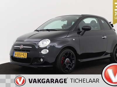 FIAT 500 C 0.9 TwinAir Turbo 500S | Org NL | 1e Eig | NAP | Sportstoelen | 80 PK | Xenon | Climate Control | Navi |