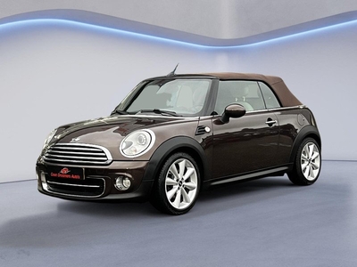 Mini Mini Cabrio 1.6 Cooper Chili Beige Leder, Apple Carplay, Stoelverwarming, Cruise/Climate Control, 17