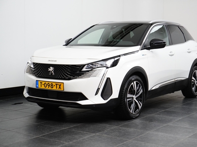 PEUGEOT 3008 1.6 HYBRID 300PK 4WD GT AUTOMAAT / NAVI / ALCANTARA / LED / CLIMA / PDC / CAMERA / 17