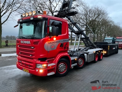 Scania R 480 A 8X2 Euro 4 Handgeschakeld met kabel systeem