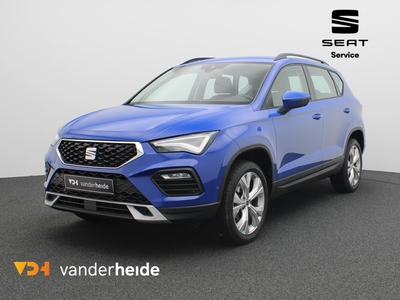 SEAT ATECA 1.5 TSI Style 150PK DSG Achteruitrijcamera, stuur/stoelverwarming, park assist, alarm, 18'' lichtmetaal