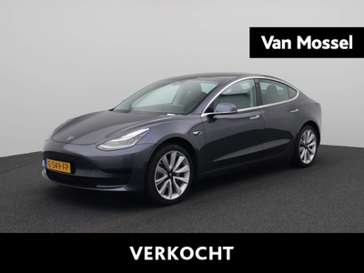 TESLA MODEL 3 Standard RWD Plus 60 kWh | LEDER | ACHTERUITRIJCAMERA | PANORAMADAK | BESTUURDERSSTOEL ELEKTRISCH VERSTELBAAR | LED VERLICHTING | |NAVIGATIE |