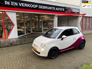 Fiat 500 0.9 TwinAir - 2011 - Purple & White - Airco -