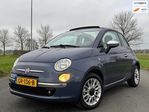 Fiat 500 C 1.2 Lounge Cabrio Lichtmetaal Airco CV+AB