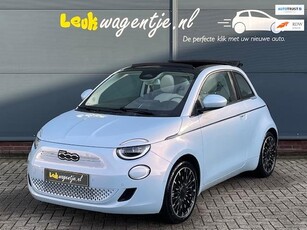 Fiat 500 C e La Prima 42 kWh Cabrio *carplay *leer *topmodel