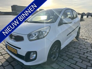 Kia Picanto 1.0 CVVT ISG Design Edition leer airco/ecc apk nieuwstaat!