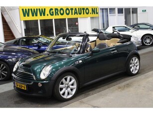 MINI Cabrio 1.6 Cooper S Chili Leer, Cruise control, Navi