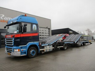 Scania R 400 B 4X2 + GS AN 2000 NIGHT AIRCO CAR