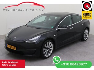 Tesla Model 3 Long Range AWD 75 kWh 351PK 19 Inch LM Autopilot FSD Comp Leder Panodak Camera